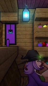 Kraf miang Minecraft - Bahagian 38 Witch menghisap saya! oleh Loveskysanhentai