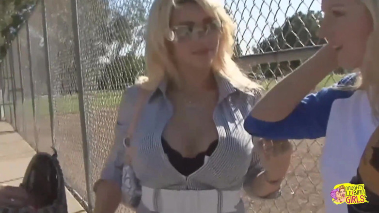 Naughty Lesbian Girls: Baseball Chicks Get Seduced and Picked up by the Lez...