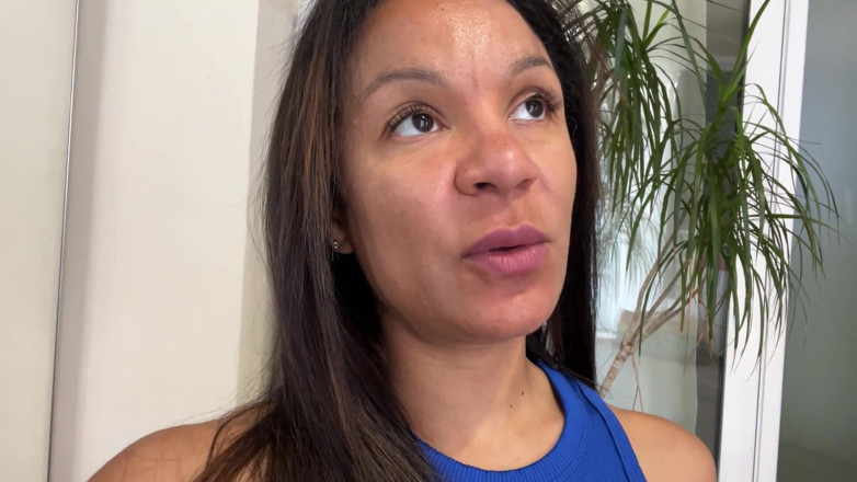 Miss Fluo: Saggy Tits JOI Edging Instructions Till Orgasm in MILF Mouth