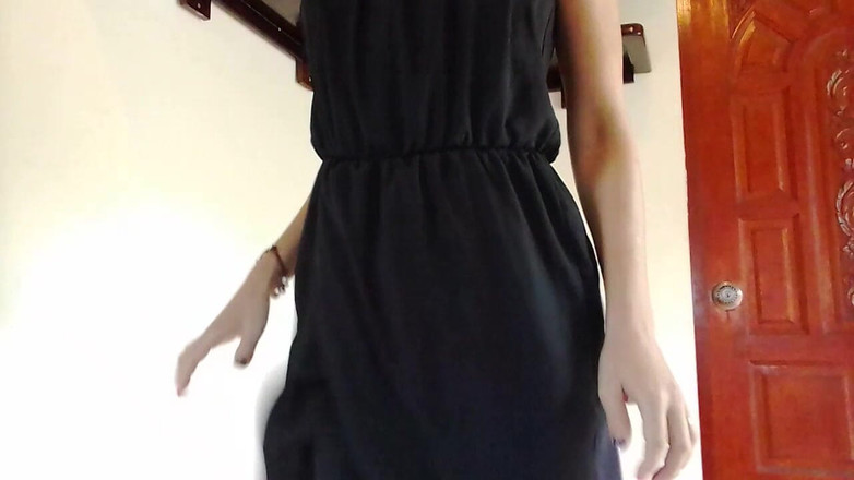 MissAnja_FH: Corriente fuerte desnuda en perrito