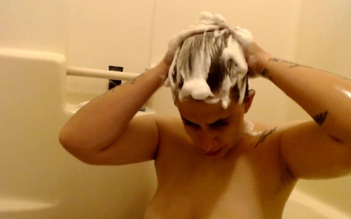 TLC 1992: Супер голубя пригоршня шампуня, мытья волос, пена