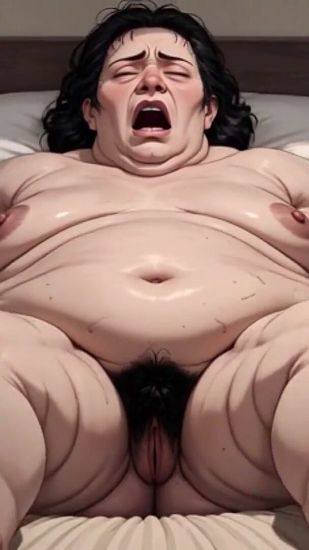 YOUR BEST FANTASY: Napalona otyła BBW masturbuje się swoją owłosioną mokrą cipką - Big...