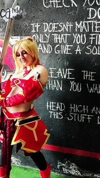 Więc ... To mój następny cosplay! Co myślisz? Szabla z apokryfów losu.
