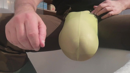Monster_Meat_: Wet kinky bulging nylon fantasies!