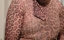 Nylon play: Full Leopard Encasement