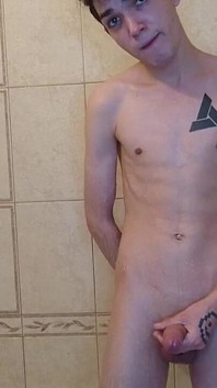 I Jerked off Well in the Shower