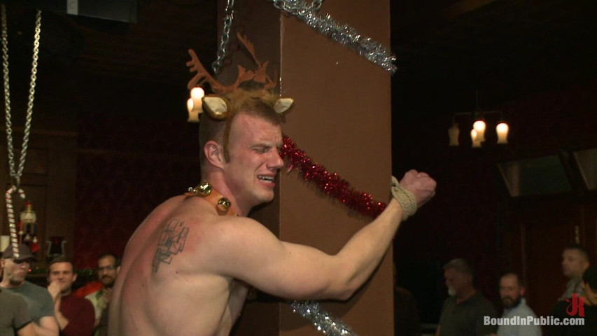 Blake Daniels the Holiday Whore (Bound in public) Blake Daniels the Holiday Whore (Bound in public)