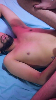 I Catch My Straight Roomate When He Gets so Horny and Ends up Fucking Me Bareback and Breeding My Ass