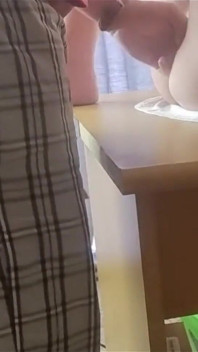 Close up Office Table Fuck