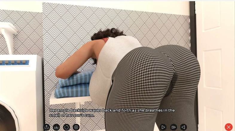 XXX Games Bunk: Heritage - Gameplay - Roleplay - Extreme Big Boobs MILF Masturbate Using Washing...