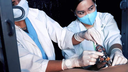 DominaFireOfficial: Medical CBT sessions by two nurses