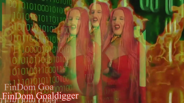 FinDom Goaldigger: Трансформація тупої повії