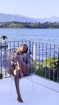 Monika Fox masturbates and does anal with toys against the backdrop of a beautiful bay