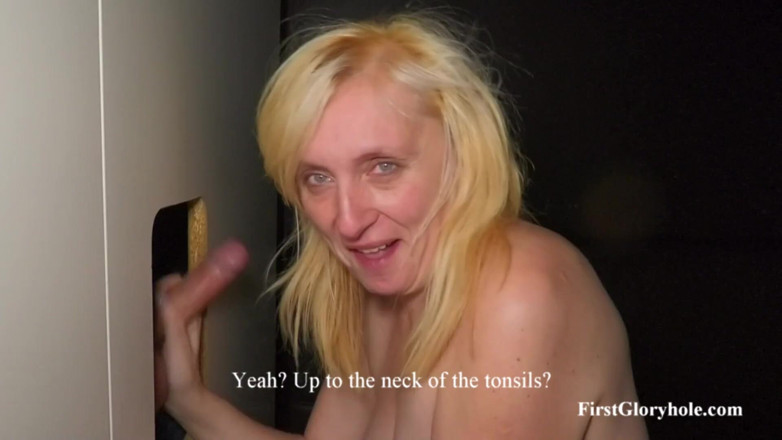 First Gloryhole: Mature Woman Lena - Her First Gloryhole Part Number 1