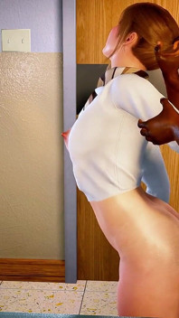 3D Uwodzenie Glow: Booty Queen Pojawia się - 3D Animacja Hentai