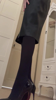 Green Dress Striptease