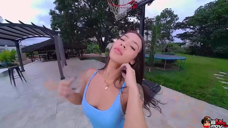 VRLatina POV: Pretty Colombian Latina Debut POV
