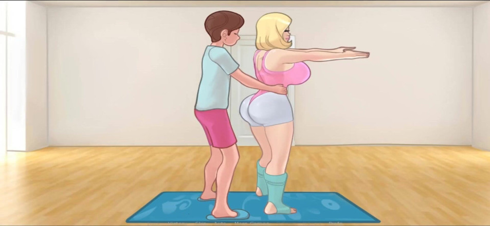Hentai World: Sexnote Lisa yoga yang melampau