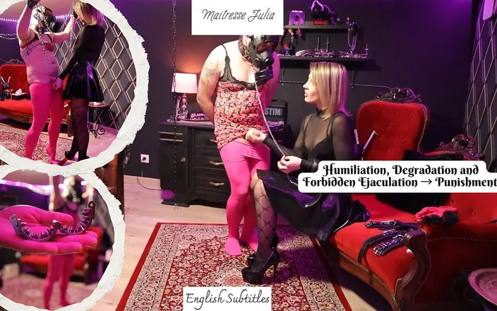 DeesseJulia: Humiliation, Degradation Ejaculation and Punishment! - Mistress Julia