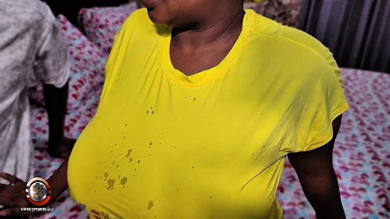 Tusweet9ja: Balloon Tits Presh Fucked a Stranger Who Helped Her
