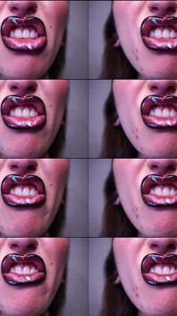 En este video cautivador, tendrás una fiesta de lugares de interés: los labios deliciosos de giganta