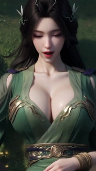 Uwodzenie Poza: Animowana Bogini Booty Glow - Animacja 3D Hentai