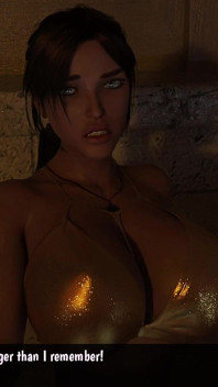 Lara Croft futută de o pulă monstruoasă Cockham Supereroi 54