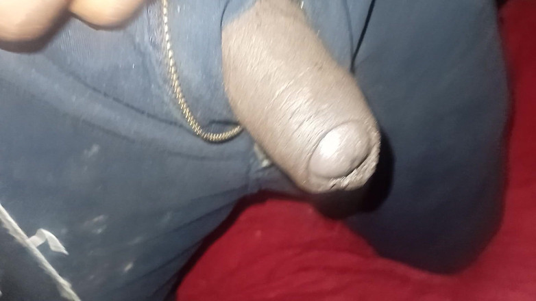 Lihlemandisi: Lihle Mandisi Alone with His Pip, Stroking It Till It...