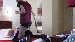 Sex with companion boy: Jess viene scopata senza preservativo e sborrata dentro da un...