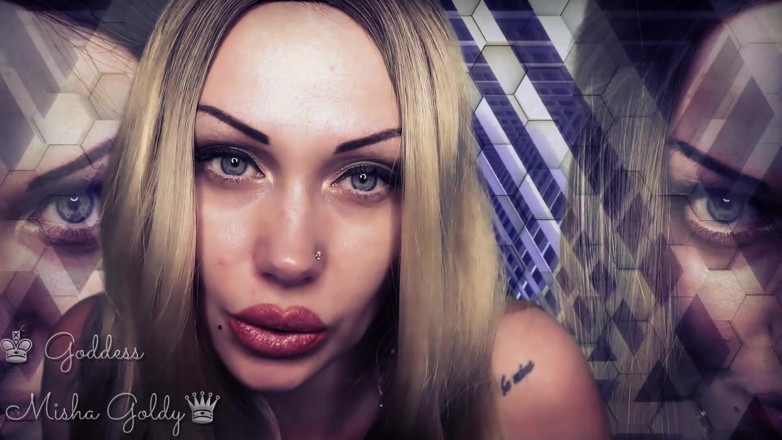 Goddess Misha Goldy: Hipmeryzujące 3Dio ASMR! To jest moja ręka dotykająca twojego kutasa! I...
