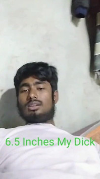 My Cock White Sperm & 6.5 Inches My Dick