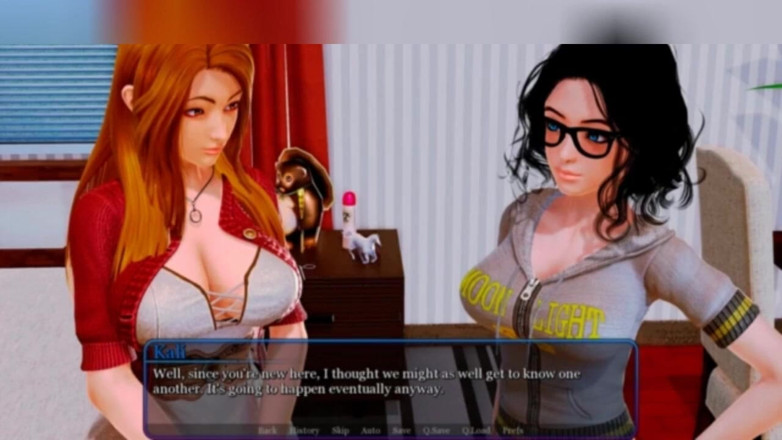 3DXXXTEEN2 Cartoon: Trio con un elfo e un robot. Sesso cartone porno 3D