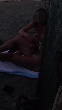 Flashing My Cock in Front of My Stepdaughter in a Public Beach and She Helps Me Cumshot in Front of Everyone #2 - Real Sex Risky
