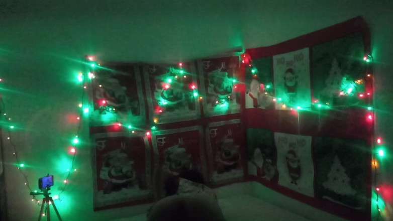 Martin13: Jag fixade mina julbelysning och började dansa naken på julen