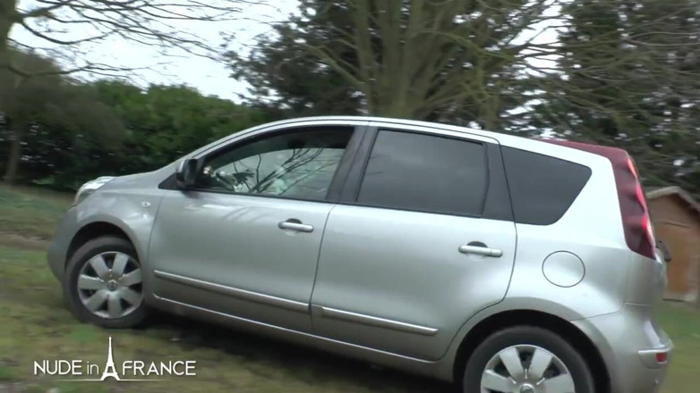 Nude in France: This husband shars his wife and she gets hard analyzed...