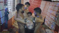 Desi Bihari Chapri Live Nude Dance Show with Hot Girl Pratibha and All Boys