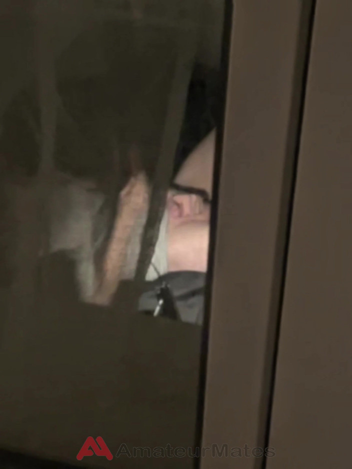 AmateurMates: Boy Caught Jerking-off on His Bed Through the Street Window