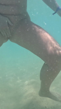 Naken i paradiset - Undervattens Ocean Playtime