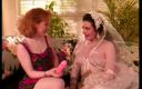 Lesbian Illusion: Jessica Rizzo e amaericanas aventuras pornô de uma noiva