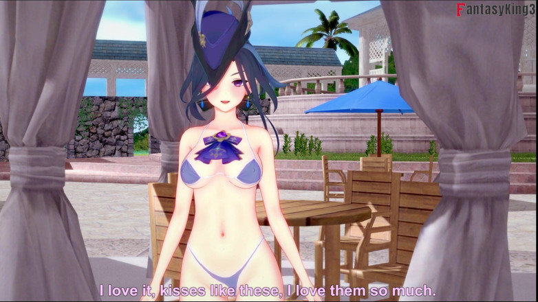 Fantasy king: Clorinde pov(dekhne ka bindu) bikni men land chusaee - Genshin Impact