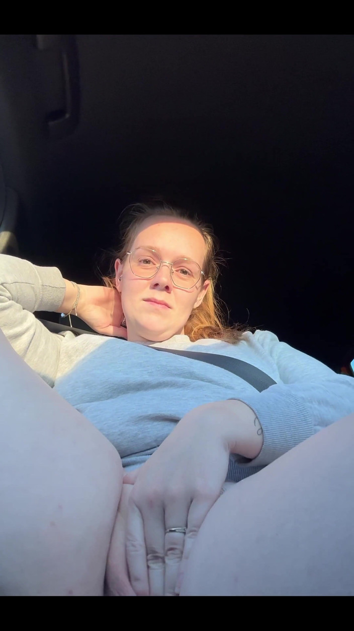 Naughty Mila: I Was so Horny in Our Car