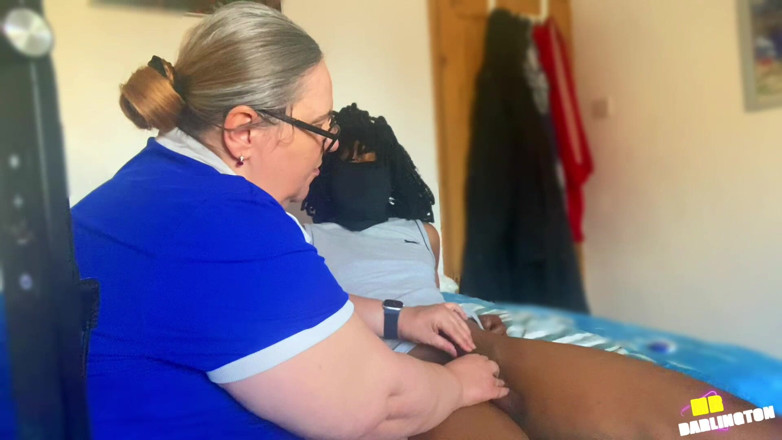 Daddykane: Nejlepší Babička BBC Edging Olejová Masáž Pro Kapající Obrovskou Nálož...