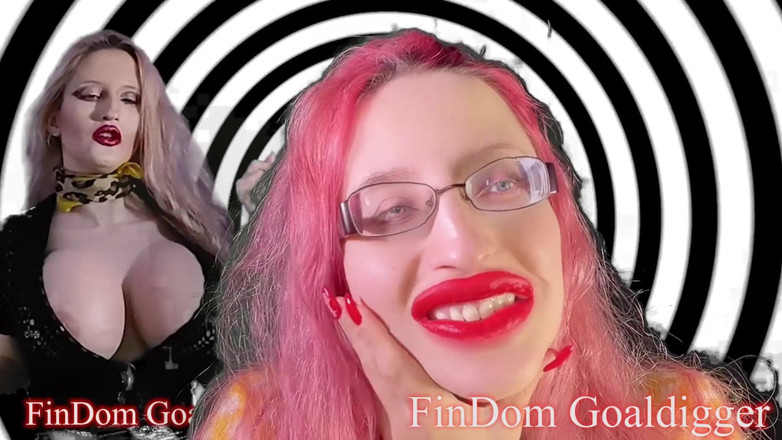 FinDom Goaldigger: Настоящая девушка в шлюшке-преображение
