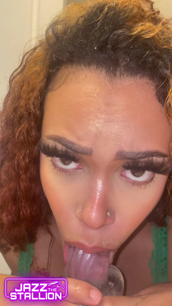 Jazz The Stallion: Treino na garganta em casa