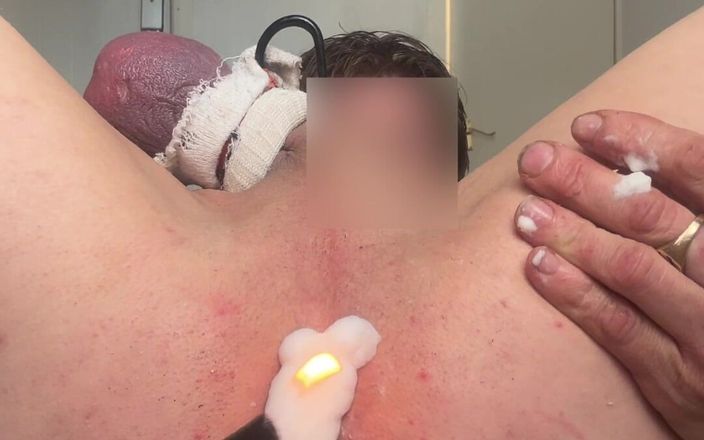 No limit cbt slave: Яйця й член у дупу горить