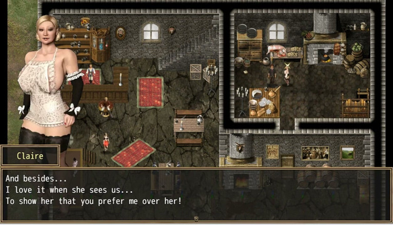 XXX Games Bunk: A Struggle with Sins - Gameplay - Roleplay - namorada madrasta fode na...