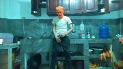 NEGRITA SEXY: 我们和我的继妹说话，然后我开始幻想她