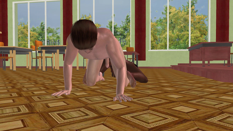 LustMen: Одушевленная 3D гей-сцена - двое мужчин исследуют удовольствие вместе