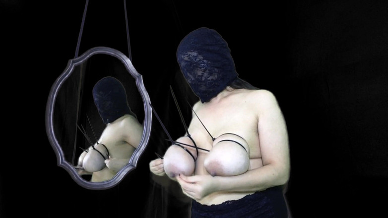 VeeVee Vixen: Dây cáp đĩ bị che mặt trói vào bộ ngực khổng...