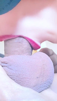 Deep &dirty: glans e bolas close-up